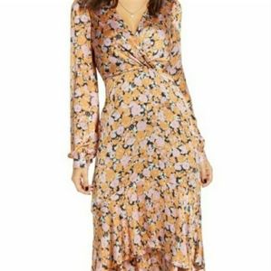 Pink and orange WAYF dress